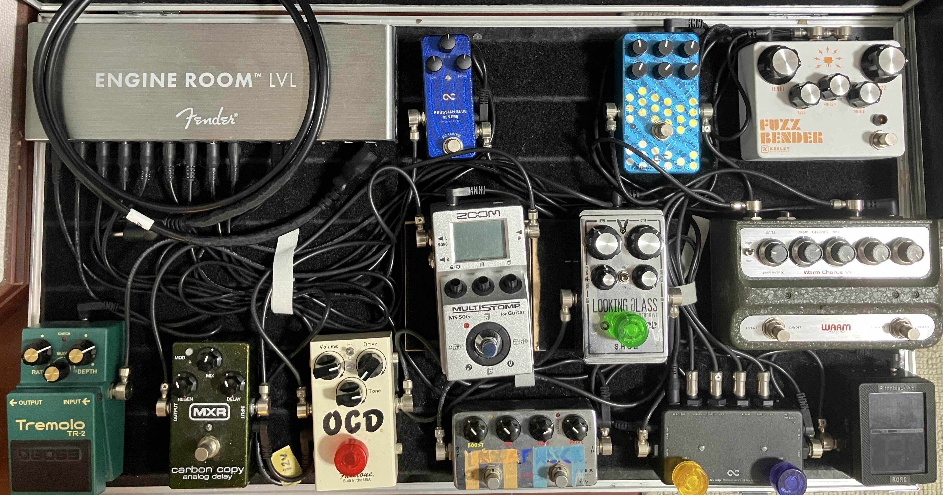 エフェクターボード@9/21下北沢LIVEHOLIC｜コンペーa.k.a.KEIOH