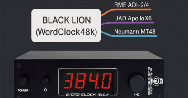 【新品定価 ¥181,500】Micro Clock MKIII XB Micro Clock MKIII XB – Black Lion Audio