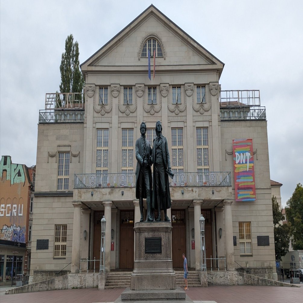 ドイツから その52 ドイツを歩け歩け その⑦ワイマール（Weimar）の