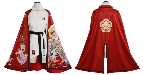 赤いドレスを纏いソファーに腰掛けた姿が愛らしい！『狼と香辛料