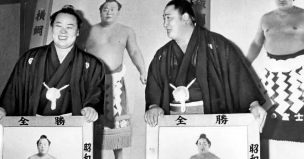 Sumo in the Old Days｜みゃおん