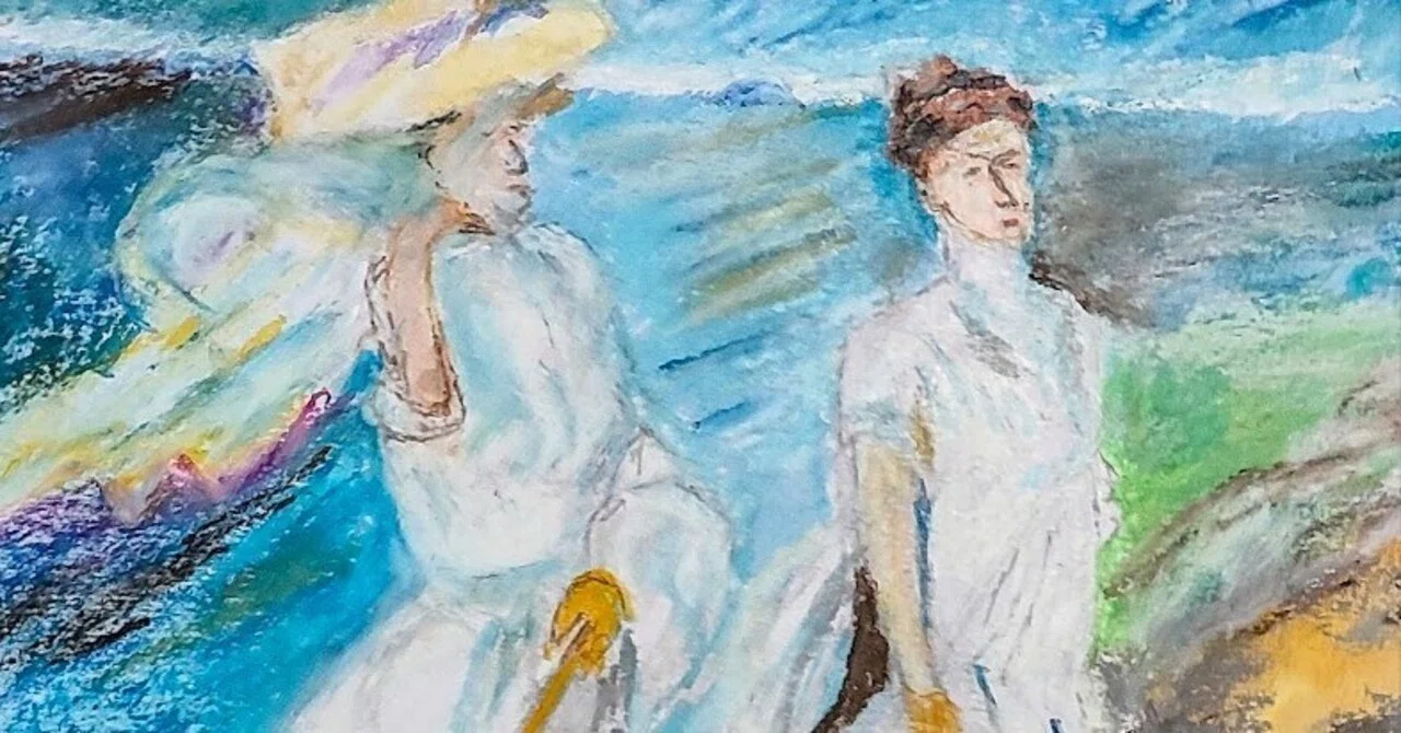 絵画ミニミニミステリー 第127「ホアキン・ソローリャ『浜辺を歩く 