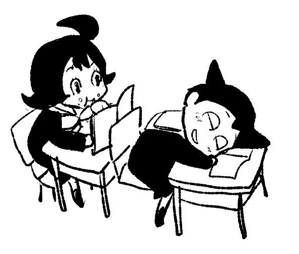 アトム子ちゃん 11月3日手塚先生の誕生日を記念して描きました 12月に行なわれる 手塚治虫文化祭 キチムシ の告知でもあります Http Www Chatterbox Tips Kichi 青木俊直 Note