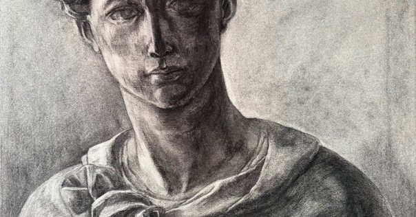 ドローイング 木炭画 解説】木炭デッサンの描き方 道具・技法＆ココロ初登場⭐️／How