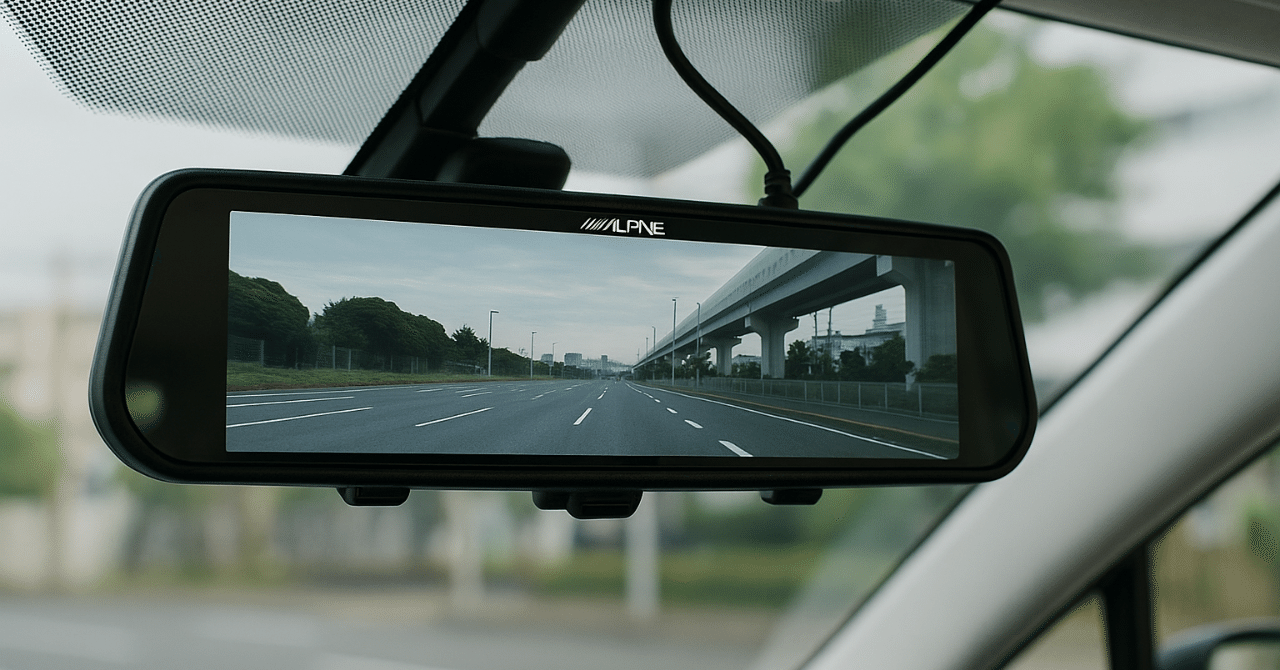 3ヶ月使用レビュー】アルパイン デジタルミラー DVR-DM1000B-ICは買う