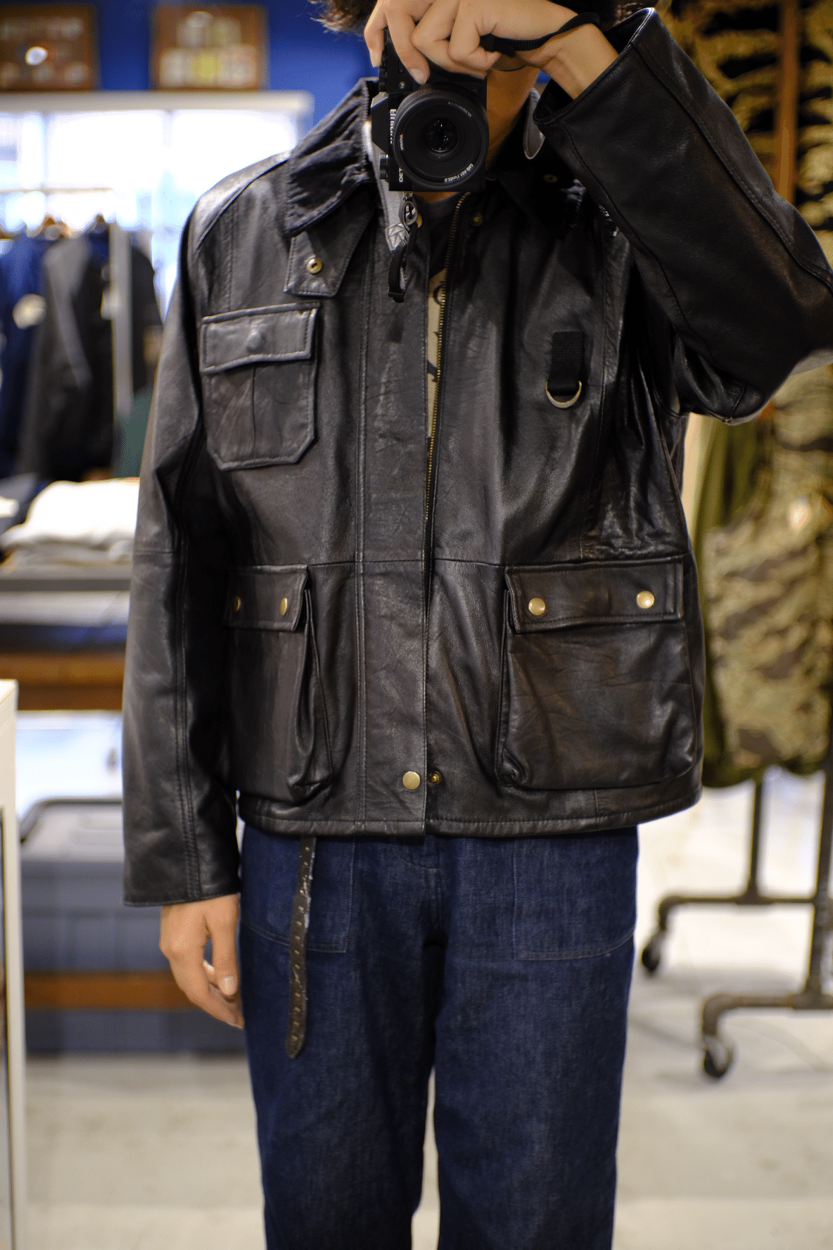 値下げ不可yoused レザー　ジャケット　ナナミカ nanamica ONLINE STORE│