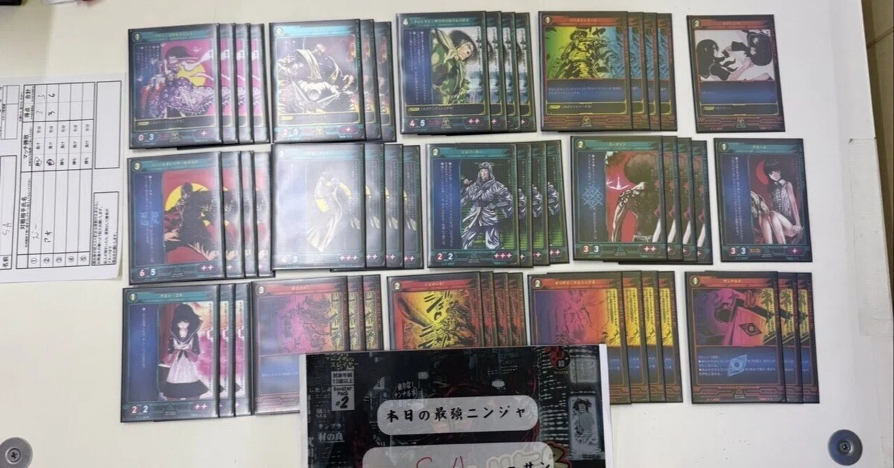 デッキ解説】安普請グッドスタッフ【ニンジャスレイヤーTCG】｜SA