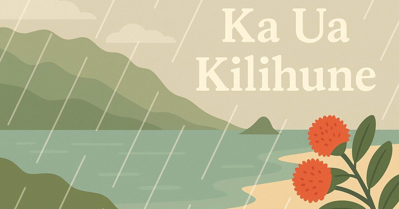 ハワイ語：雨を表すことば「Kani Lehua」｜Aloha_pappy