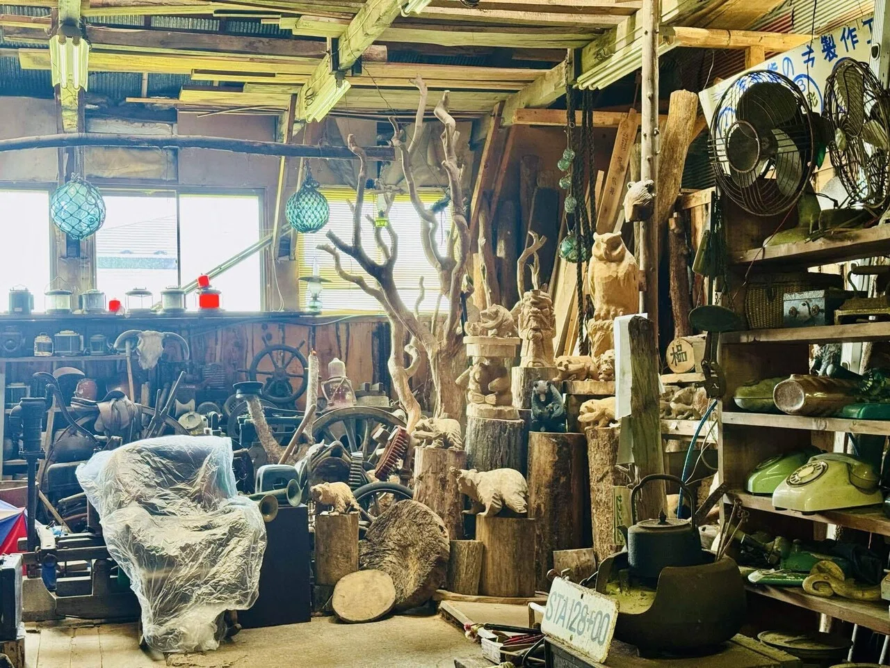白老旅3 荒井工芸館｜おもちゃ作家/金子周平