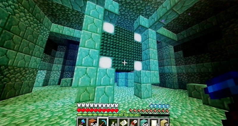 マイクラサバイバル日記 9 海底神殿探索 アスナル総合館 Note