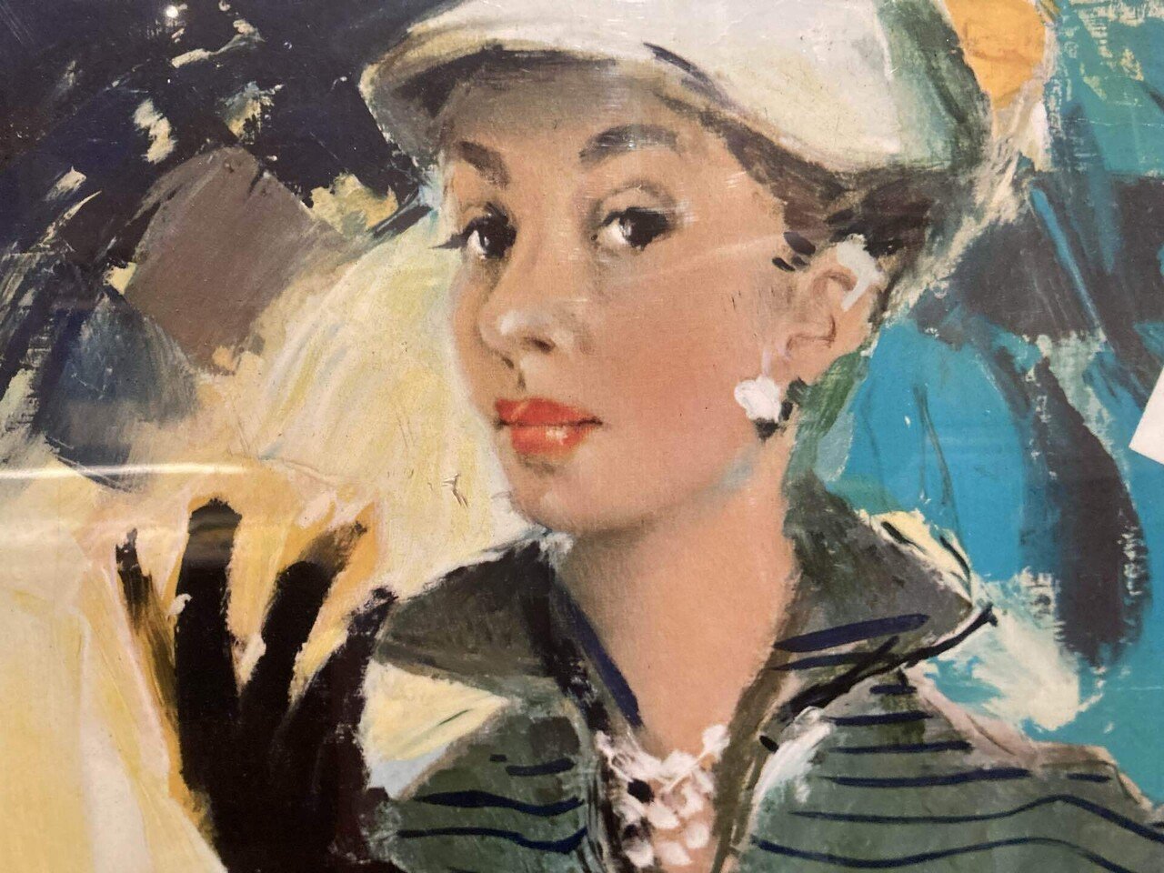 宮永岳彦 燦 油彩6号 人物画 共シール 女性像 美人画 原画 絵画 真作保証 宮永岳彦美人画に元気をもらう｜ポマードマン@永久に不要不急な存在