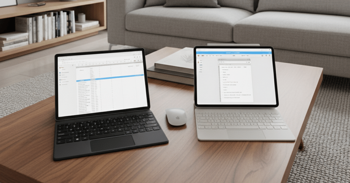 2025年版 徹底比較】Surface Pro vs M3 iPad Air。これは、ただ