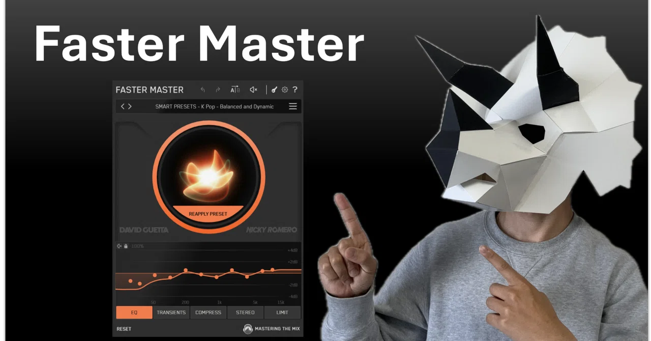 【FASTER MASTER】AIに頼るためじゃない。私がFASTER MASTERを買った理由｜トリケラテクノ｜DTM解説恐竜