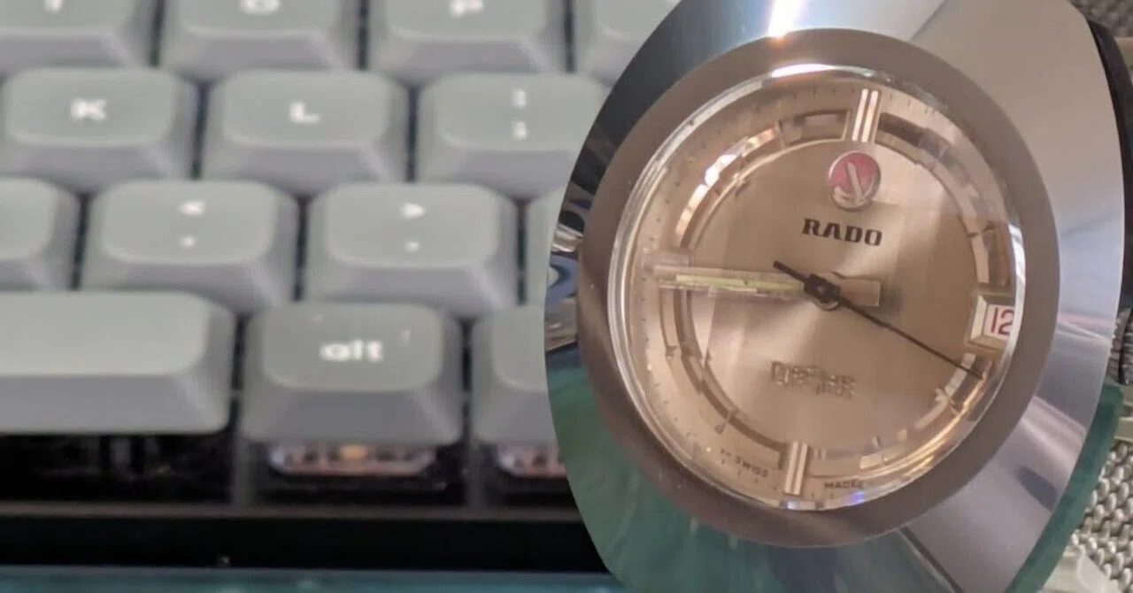 No.325 | Rado | diastar 1/E | デコでアゴでもっこり♡な時計｜とある 