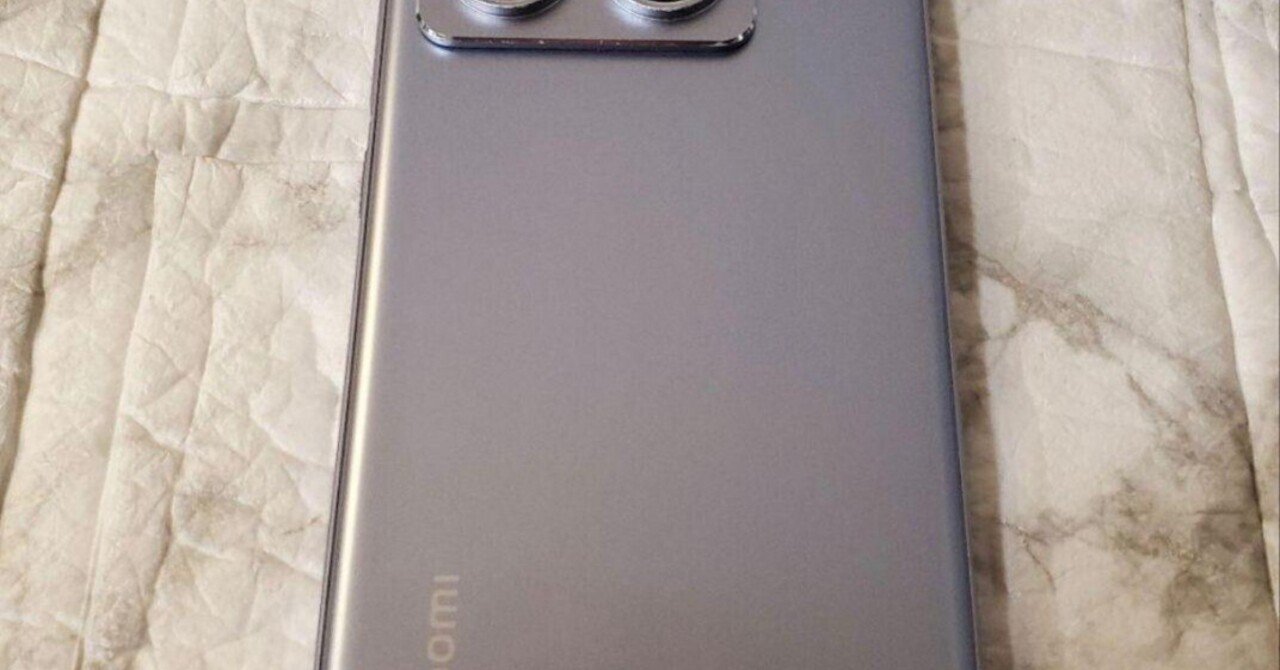 本日見つけた意外なレアモン!】幻のチタンブルー！Xiaomi 14T Pro