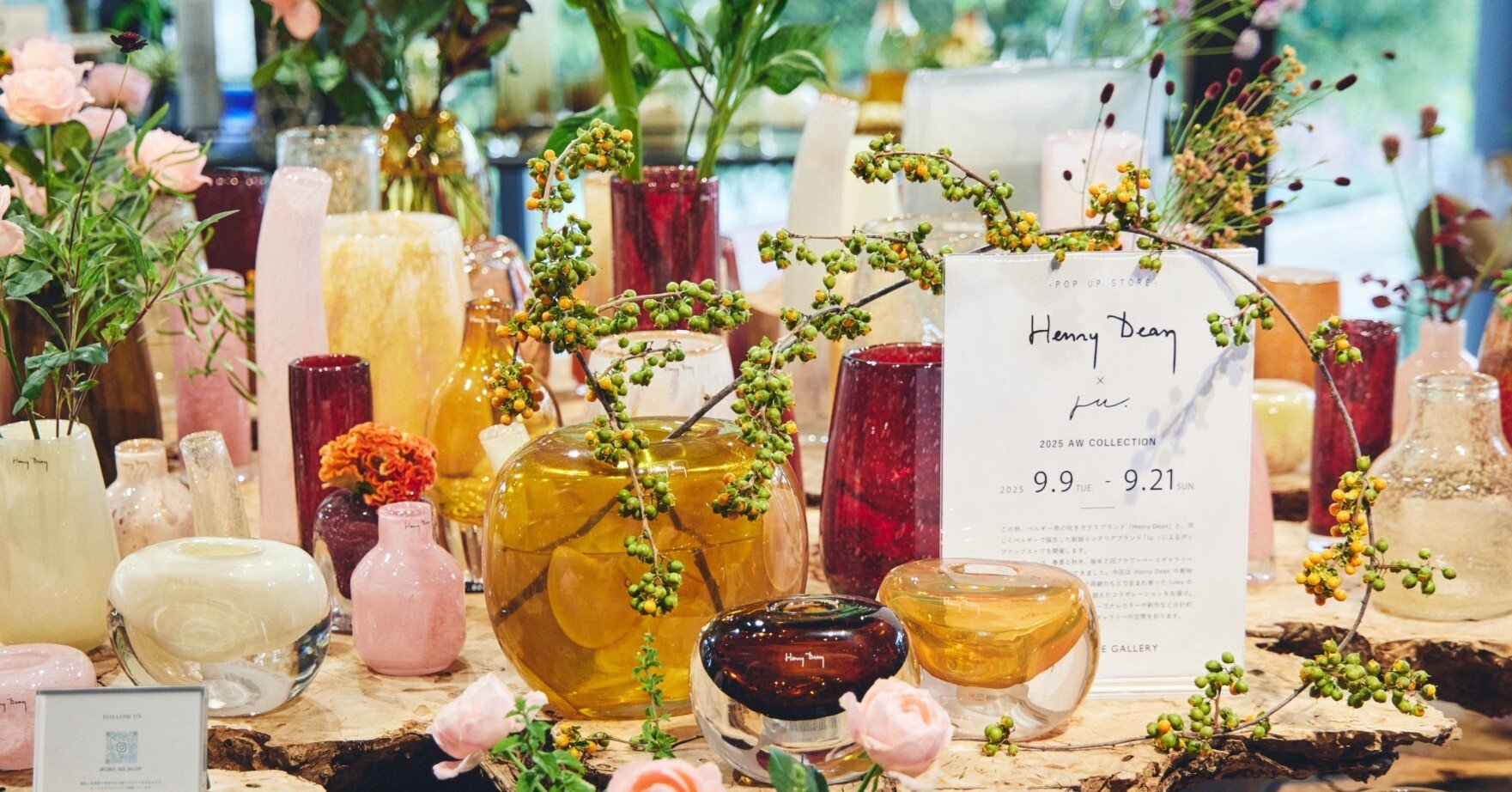 POP-UP REPORT】Henry Dean×Ju. POP-UP STORE 2025AW Collection