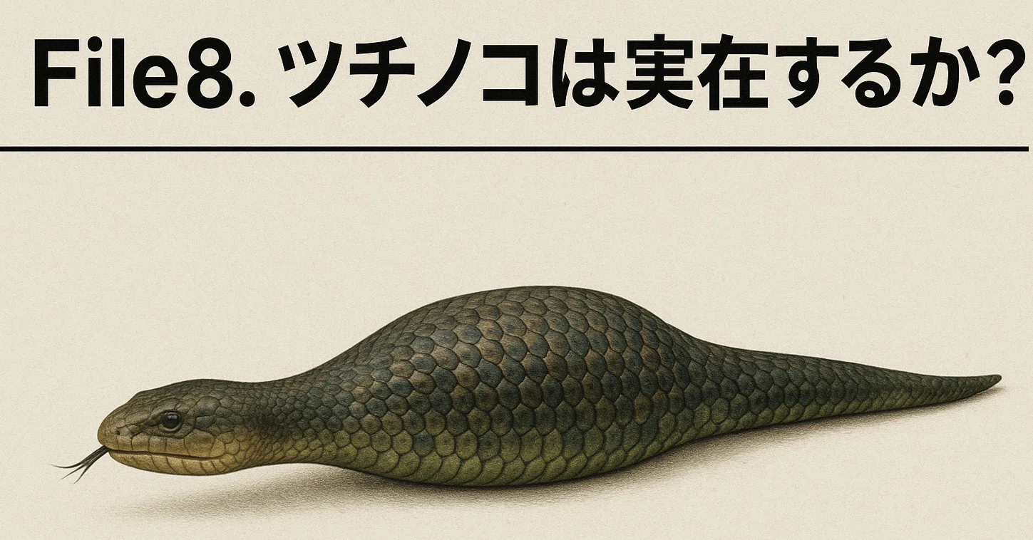 第8回：都市伝説を検証シリーズ】ツチノコは実在するのか？｜Beyond