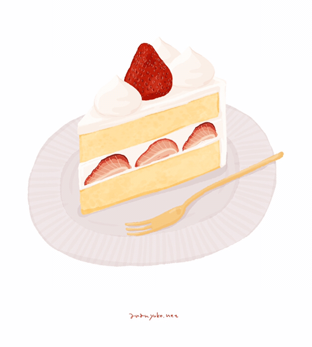 いちごのショートケーキ あなんよーこ イラストレーター Note