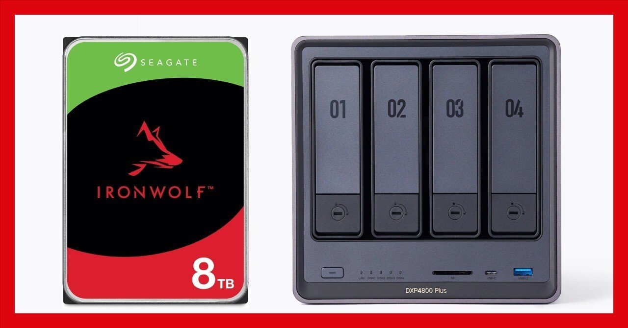 DXP4800 Plus 対応HDDの選び方【初心者向け】｜NATSUKI