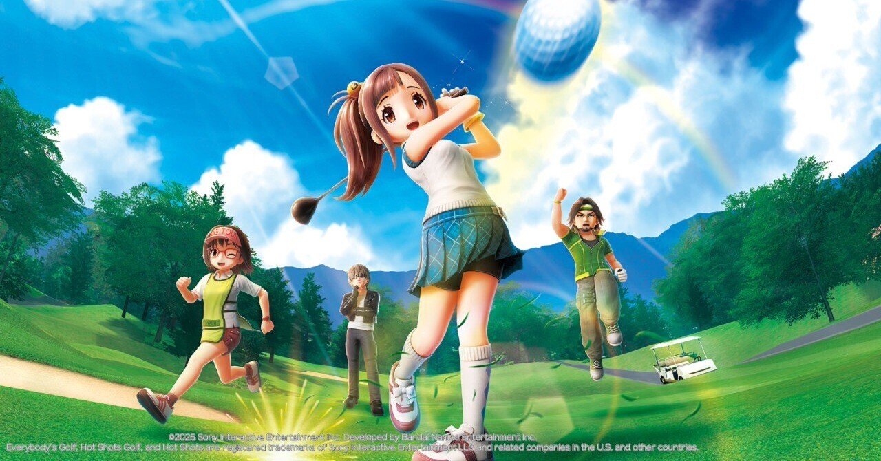 Switch2】みんなのGOLF WORLD｜ふみこ