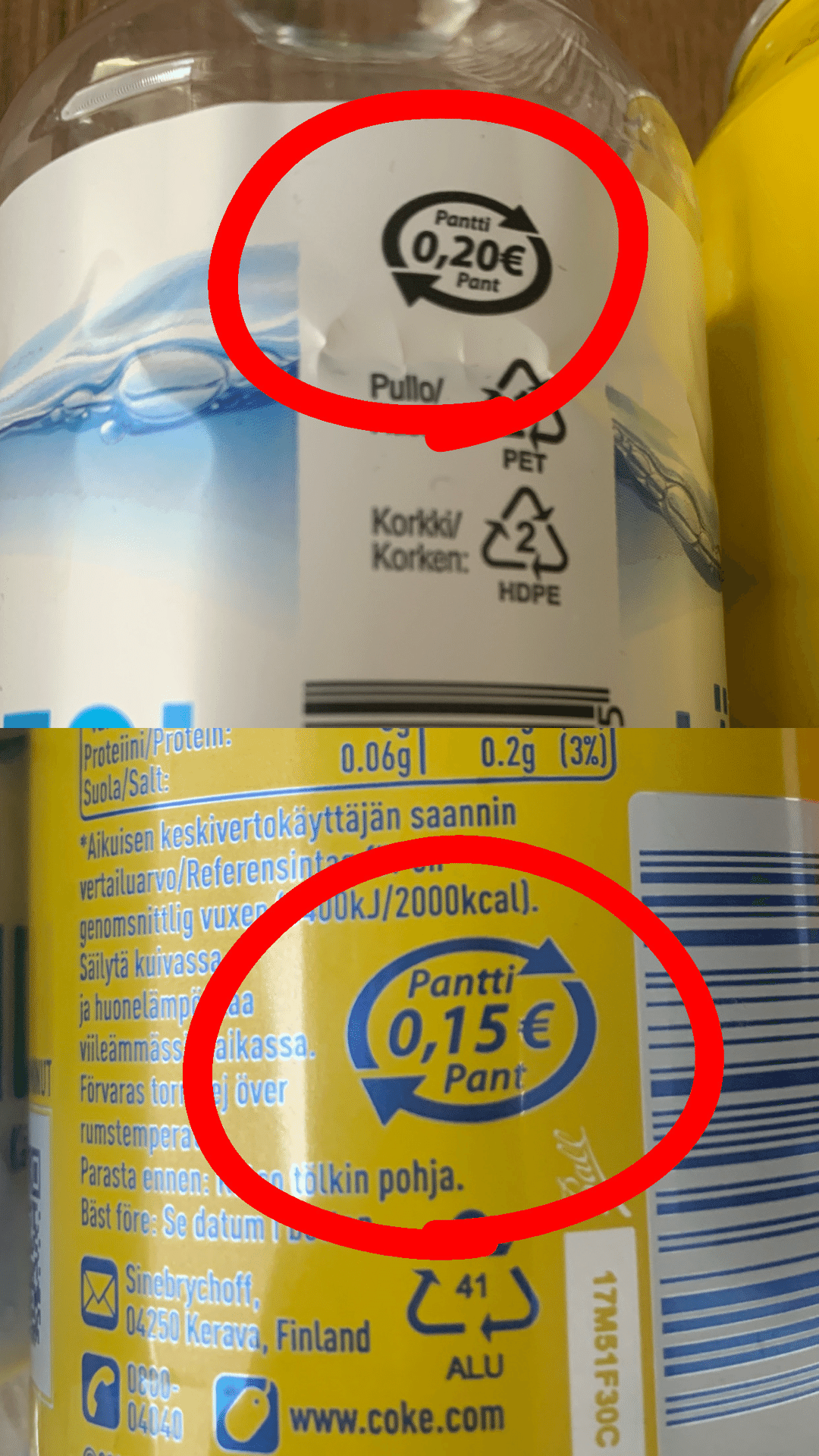 飲み物を買うとボトル代が取られる｜フィンランド田舎話｜ありさび