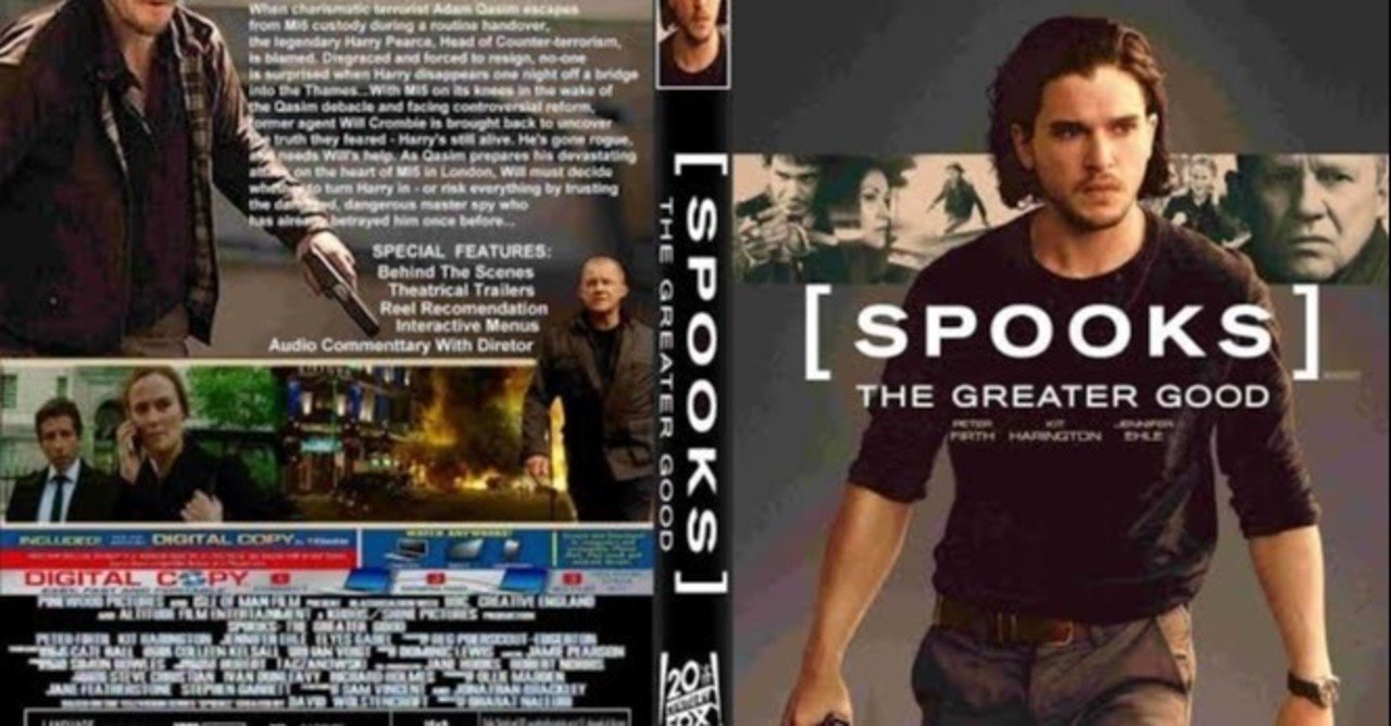 映画 Soooks スプークス Mi 5 原題 Spooks The Greater Good Penguin Note 映画 Soooks スプークス Mi 5 原題 Spooks The Greater Good Penguin Note