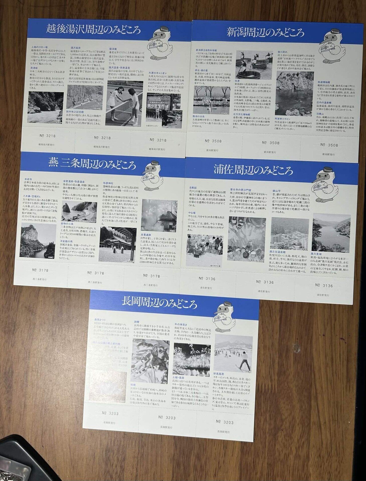 新潟の古紙物紹介】🚉🧐『上越新幹線開業記念入場券』🚅（各種バラ販売