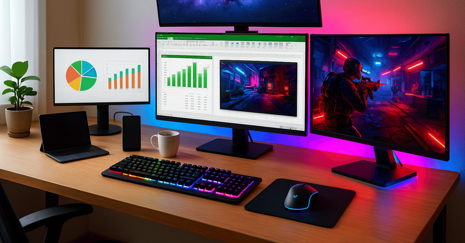 2025年版！在宅ワーク＆ゲーミングに最適なおすすめモニター5選【徹底