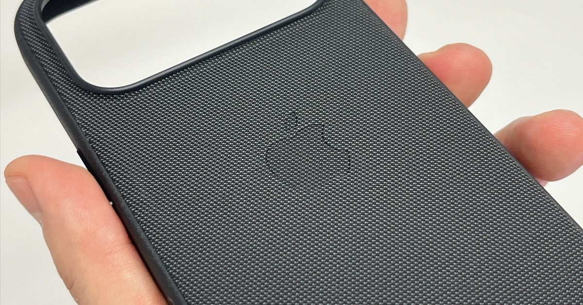 【新品同様】Apple iPhone17Pro テックウーブンケース ブラック iPhone 17 Pro テックウーブンケース（ブラック）のレビュー