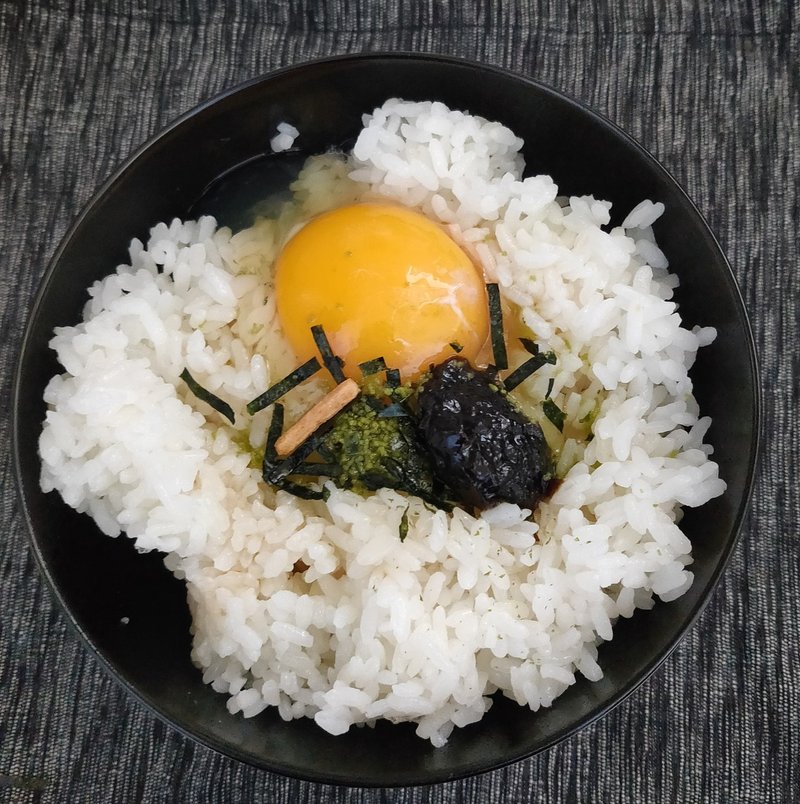毎日tkg健康生活13日目 お茶漬け海苔 ごはんですよ かずゆき Note