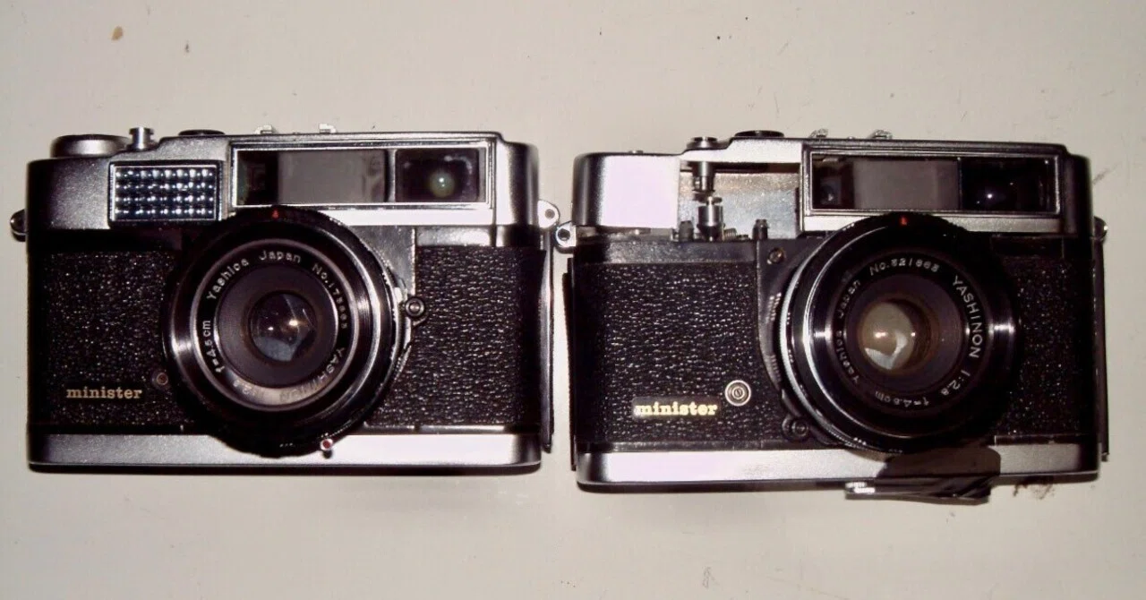 初めてのレストア、ニコイチのカメラ YASHICA Minister｜ema_photo