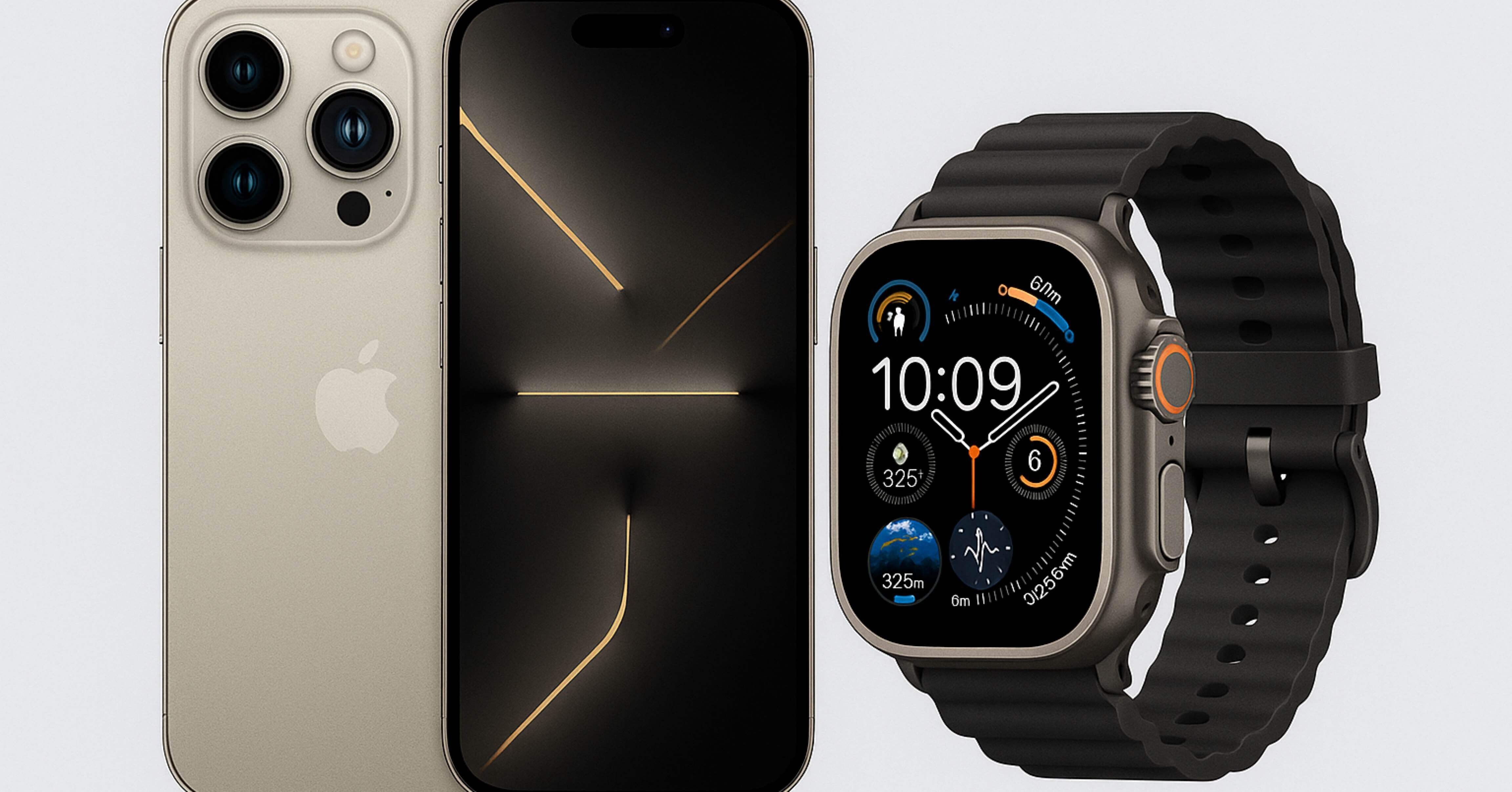 私のiPhone 16 Pro と Apple Watch Ultra 2ドコモ「いつでもカエドキ