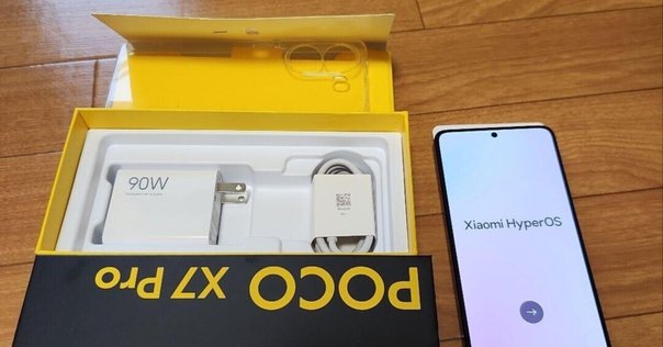 POCO X7 Pro 本体 充電器付き 日本版「POCO X7 Pro」実機で付属品を詳しくチェック！保護