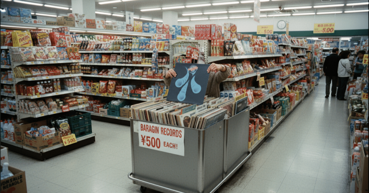 レコード黄金時代：昭和のスーパーで掘り出した輸入盤の思い出