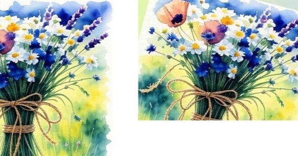 水彩アート「花と緑の花活け」1点物、手描き、真筆。 水彩アート「花と緑の花活け」1点物、手描き、真筆。 水彩アート