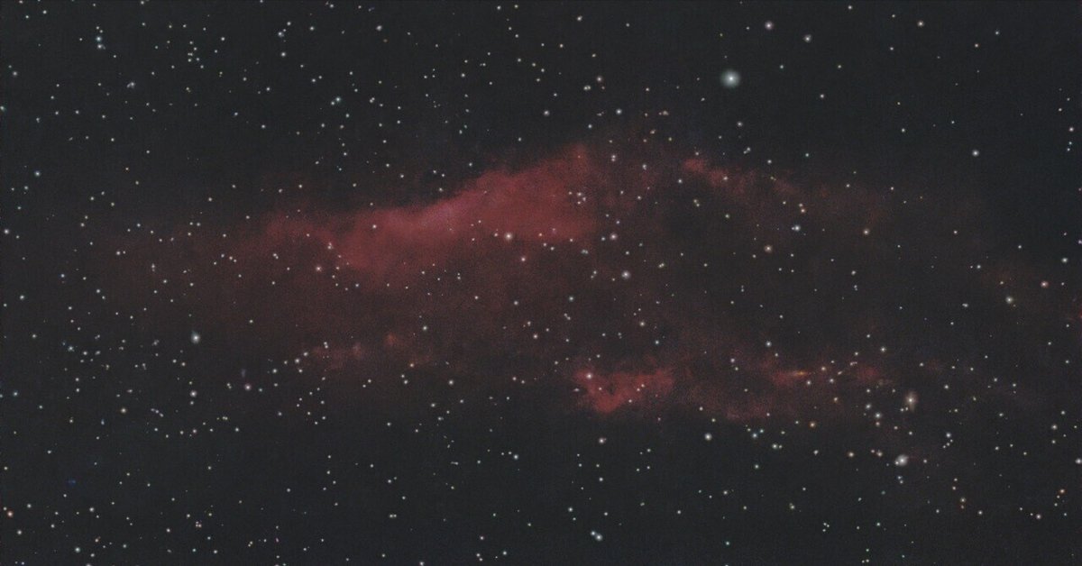 NGC1499/カリフォルニア星雲｜msmaskwsppr