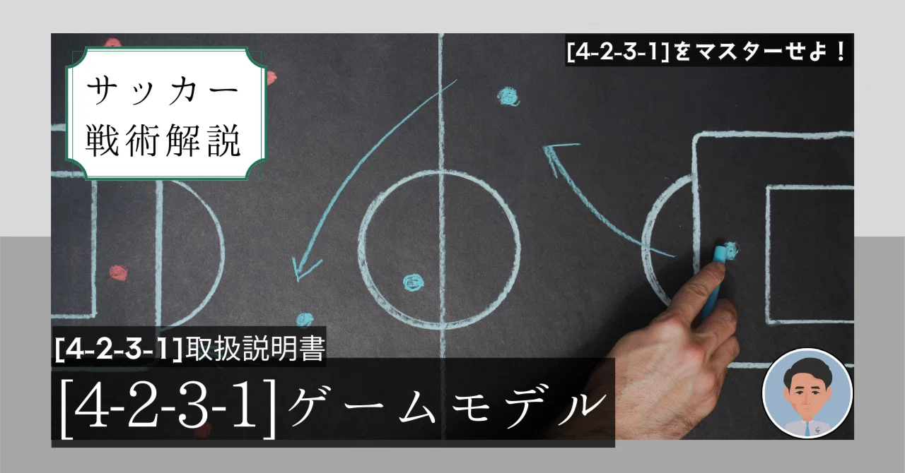 4-2-3-1】ゲームモデル/取説｜FBaseマガジン#141｜inamo