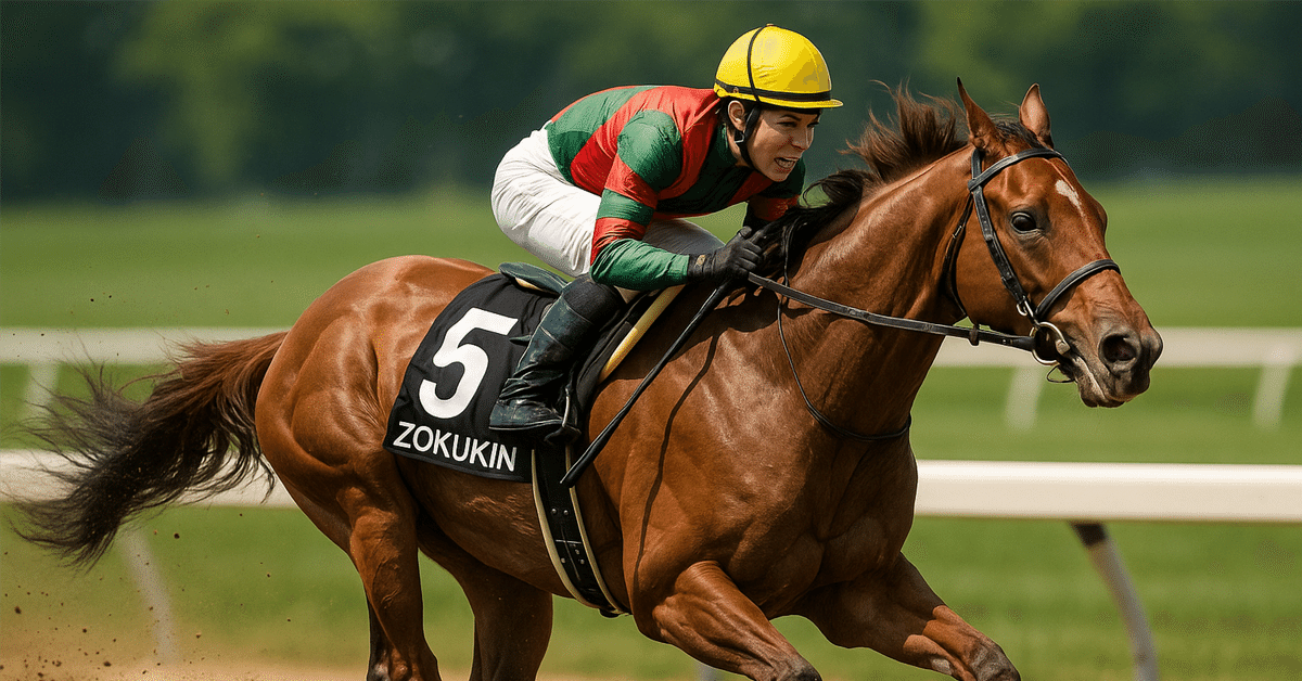 中山6R｜3歳未勝利｜ダ1800m｜16頭立】｜Zokukin