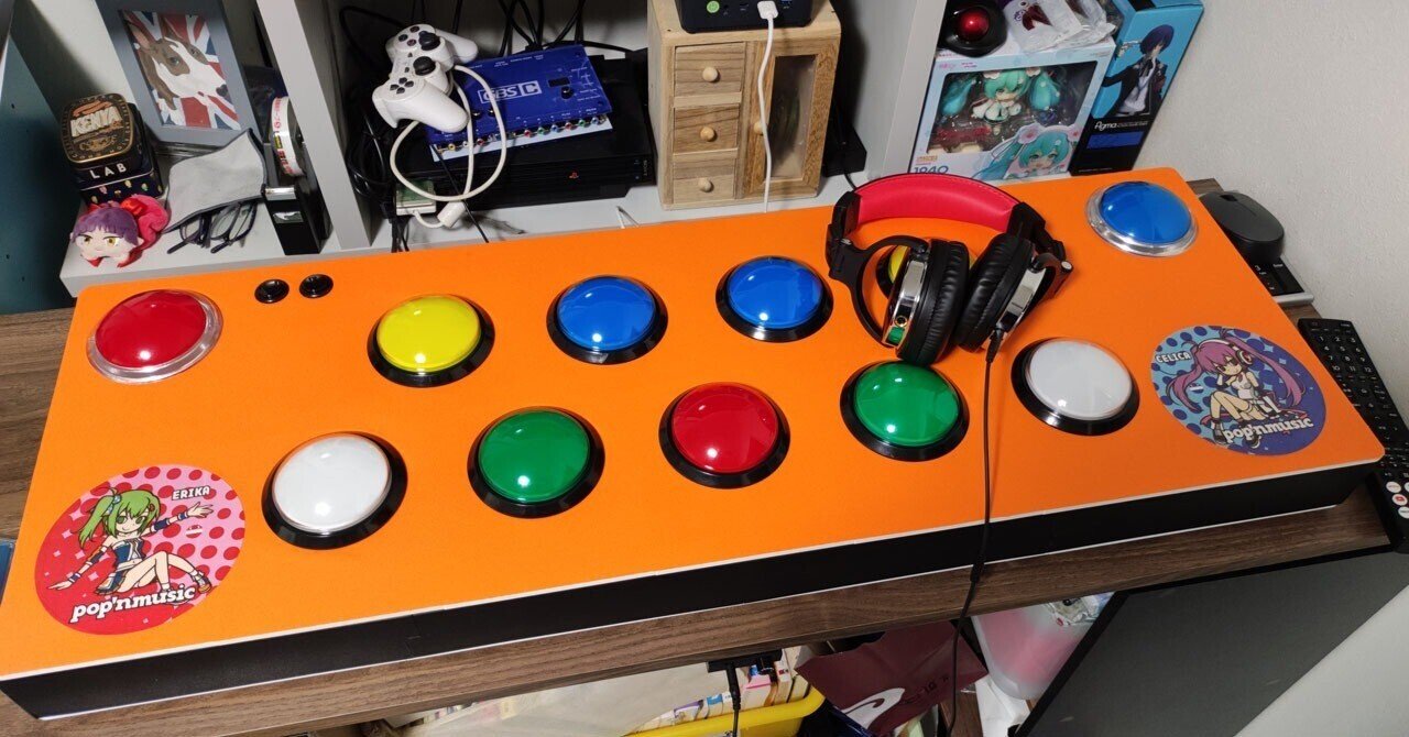 pop'nmusicコントローラー 作成日記｜oresama✇records