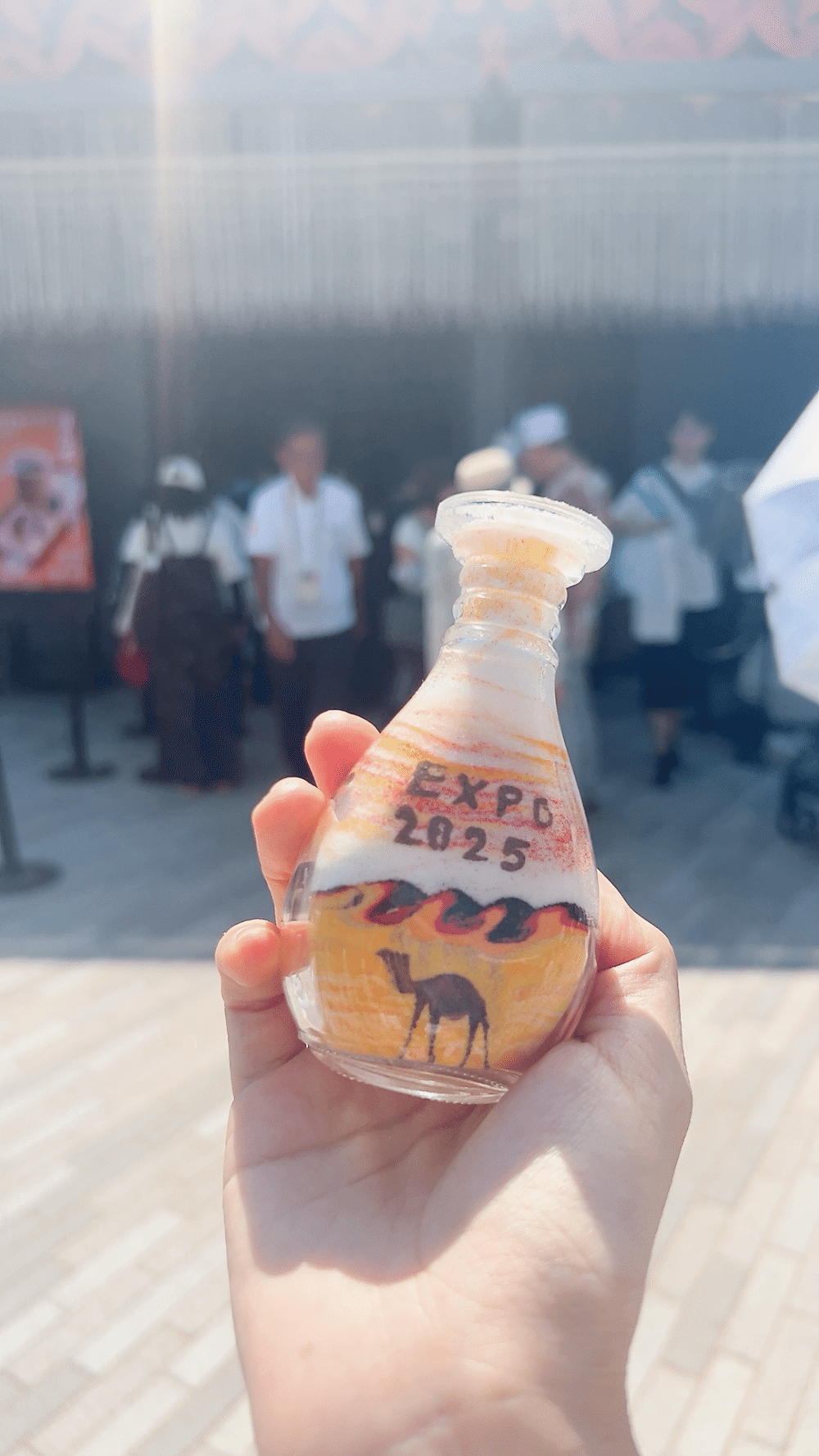 万博　ヨルダン　砂アート　サンドアート　大阪関西万博　万博限定文字入り　新品 万博 ヨルダン 砂アート サンドアート 大阪関西万博 万博限定