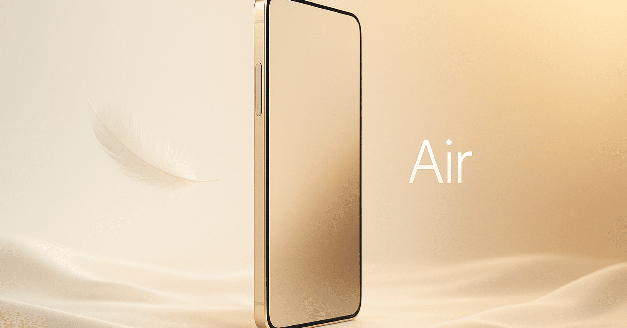 iPhone Air 256GB ライトゴールド、16万円でも予約すべき？徹底分析