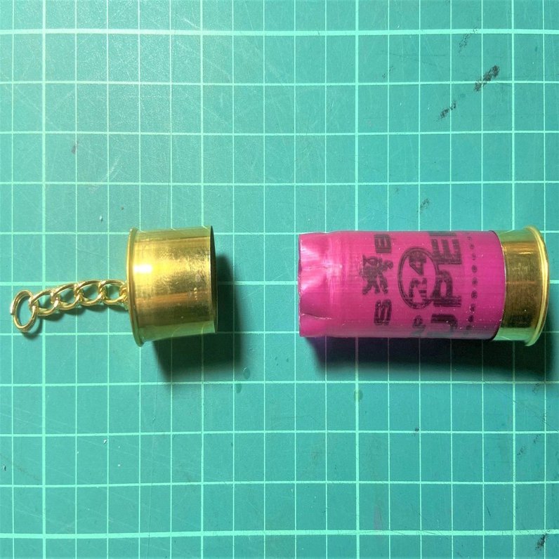 空薬莢でキーホルダーを作ってみた ひろ子おばあちゃん Note