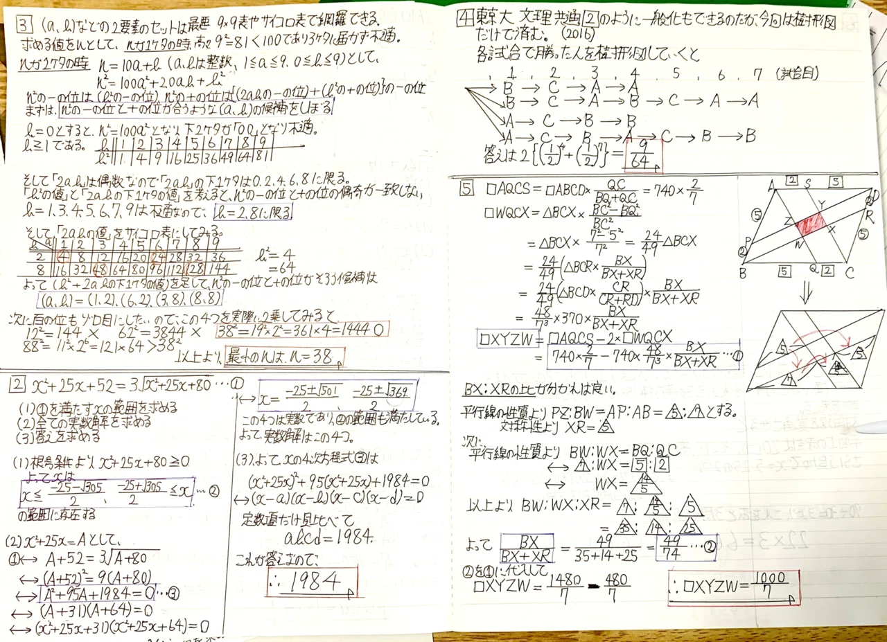 JMO予選】過去問解答解説コンプリート（日本数学オリンピック