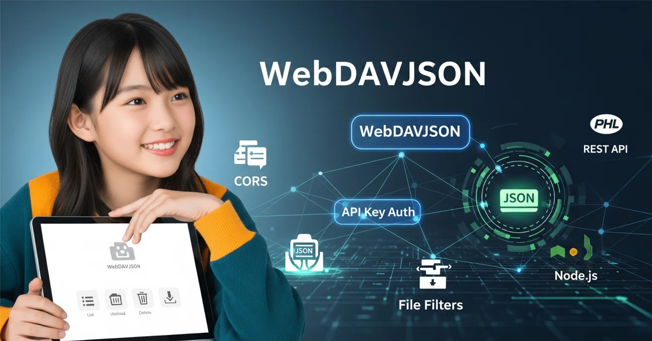 JSON版WebDAV?APIでファイルシステムを操作しよう!|にゃあ