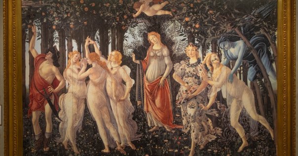 ヴィーナスの誕生 キャンバス　木枠付き　ボッティチェリ作　ウフィツィ美術館 ヴィーナスの誕生 キャンバス 木枠付き ボッティチェリ作