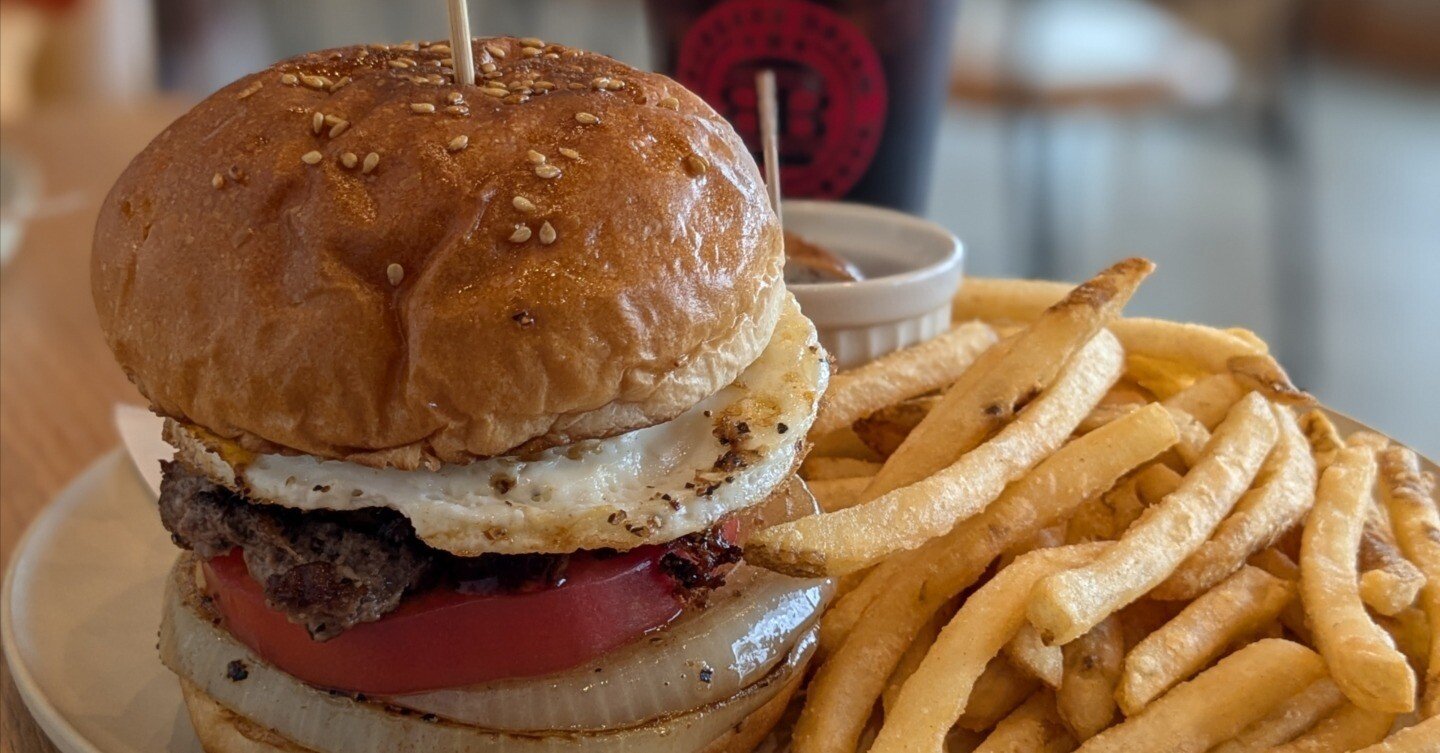 百年味噌󠄀月見バーガー＠BURGER BURGER. × BAGEL＆CAFE ten(愛知県