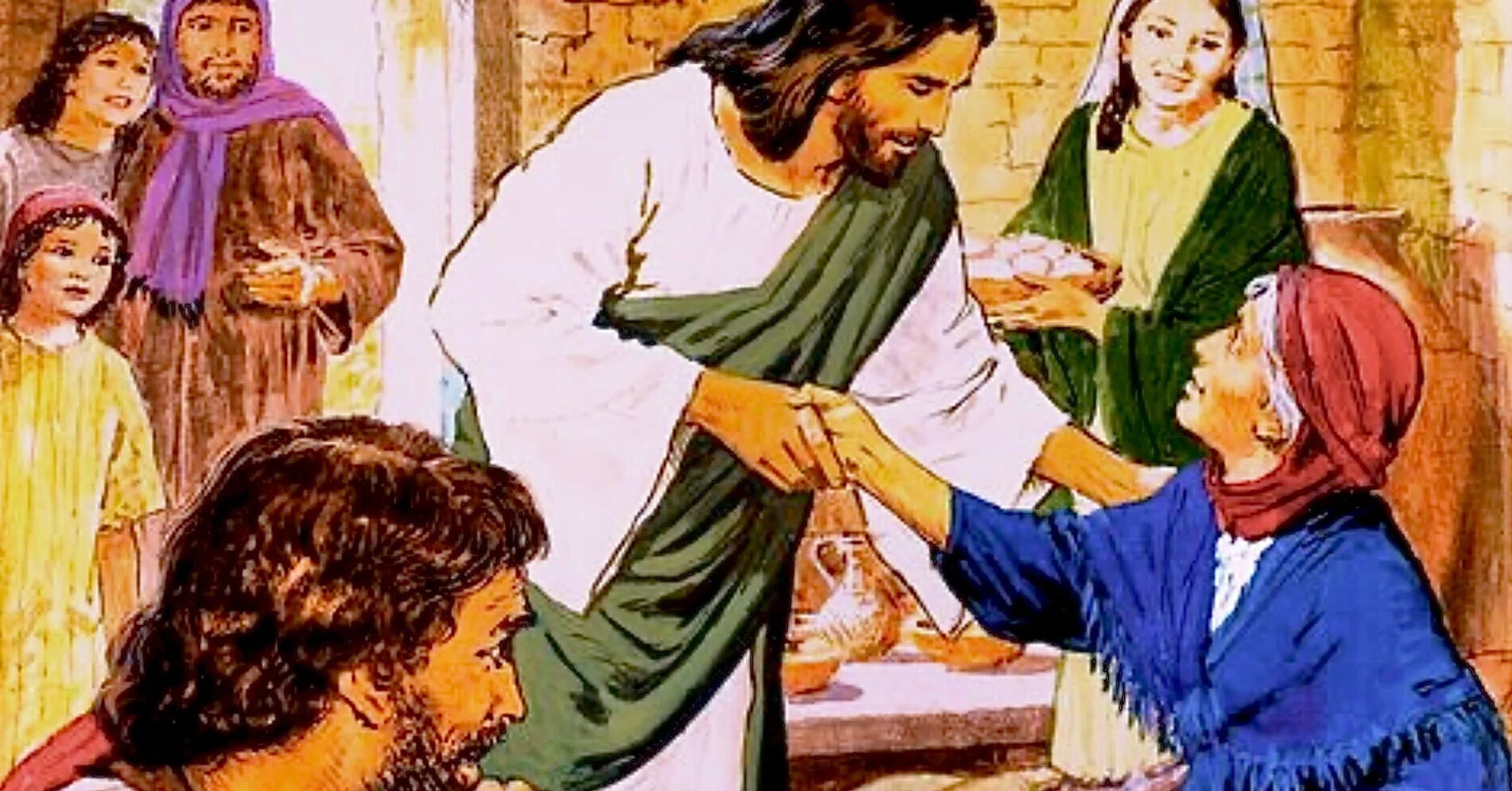 マタイ福音書 8:14–17 「現実が待つあなたの家に、主が来られる時