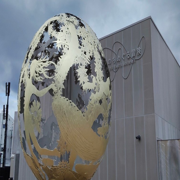 万博-23：2か月待った住友館の日に台風？／抽選連敗の超時空シアターが