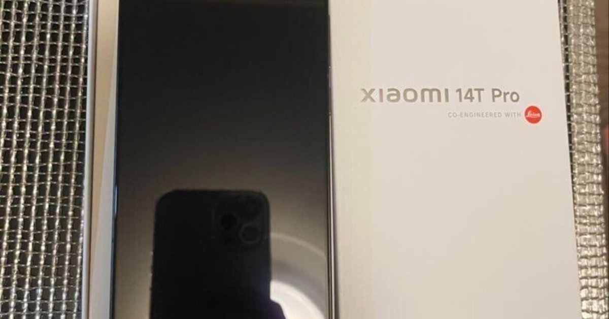 本日見つけた意外なレアモン!】まさかの新品未使用！Xiaomi 14T