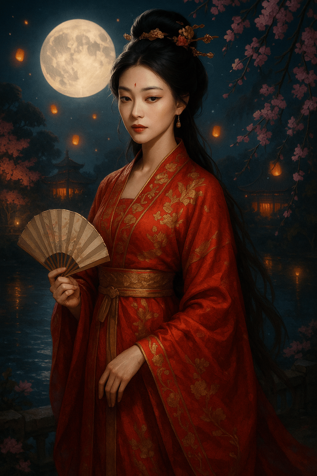 楊貴妃 📕楊貴妃👑🌸｜“愛は国を救えず、物語だけが彼女を救った